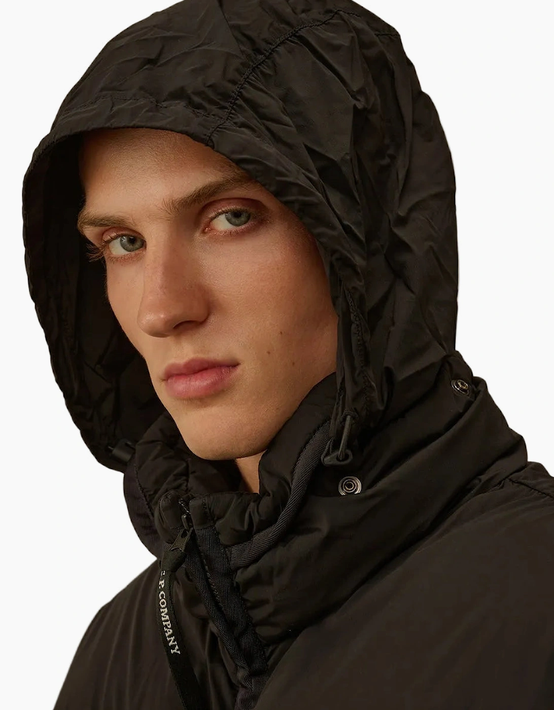 Nycra-R Hooded Down Lens Jacket