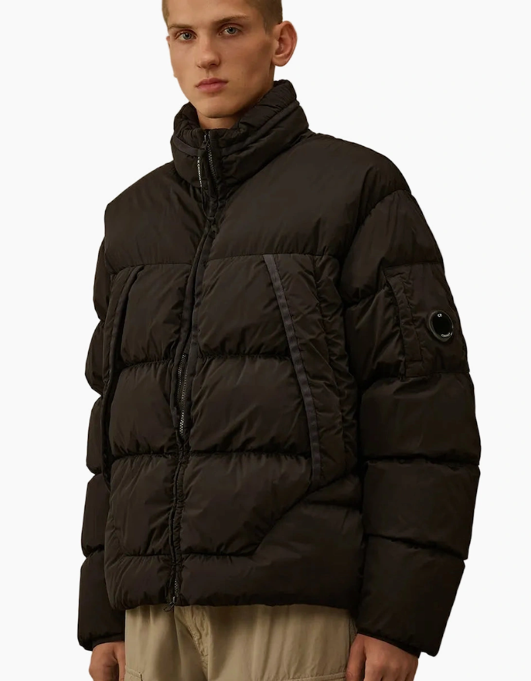 Nycra-R Hooded Down Lens Jacket
