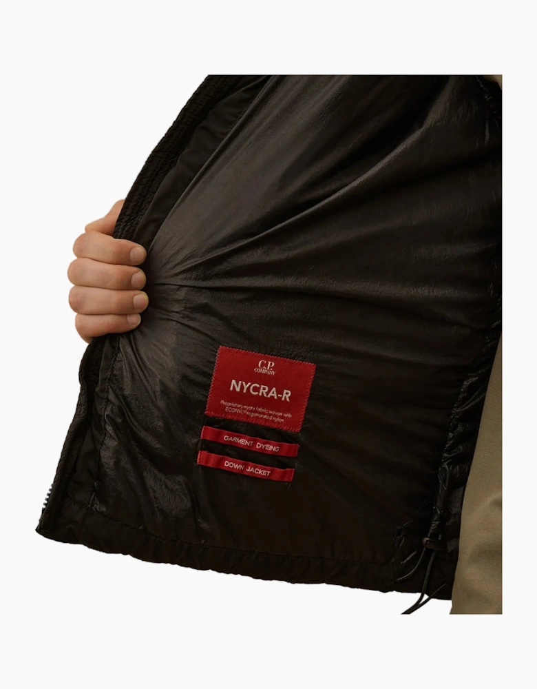 Nycra-R Hooded Down Lens Jacket