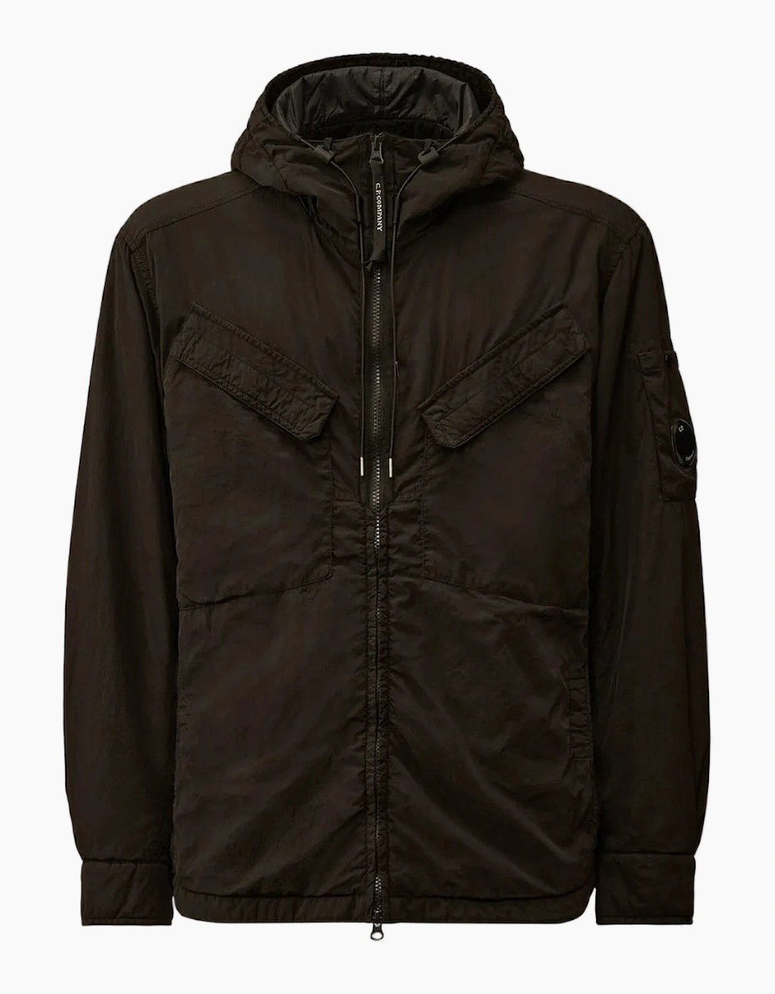 Padded Chrome-R Hooded Lens Jacket