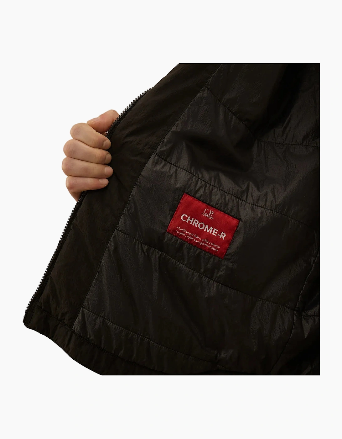 Padded Chrome-R Hooded Lens Jacket