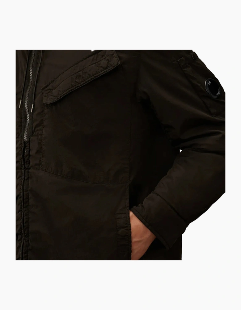 Padded Chrome-R Hooded Lens Jacket