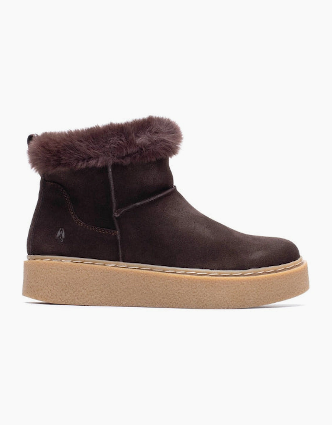 Hush Puppies Becca Ankle Boots Womens Ankle Boots Chocolate