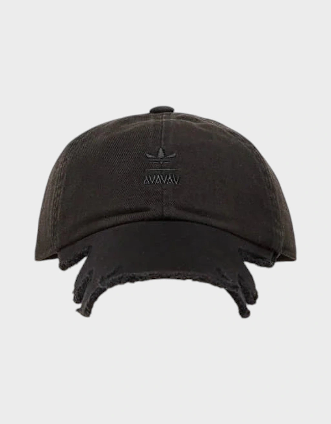 AVAVAV Raw Edge Distressed Cap Black