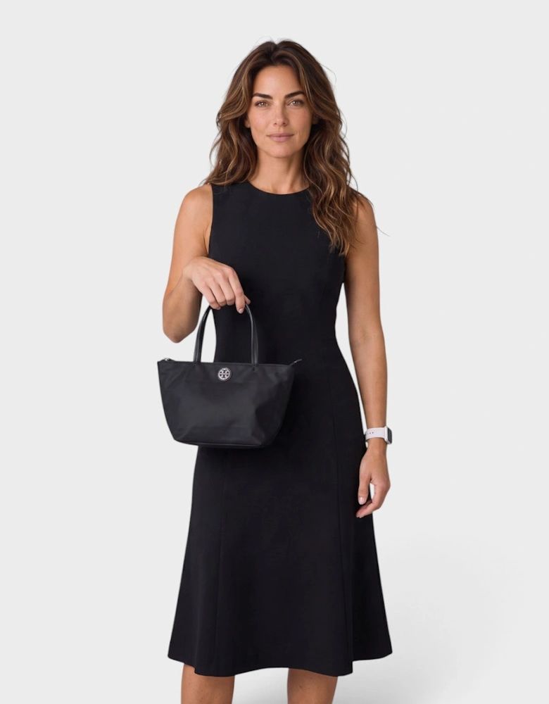 Nylon Mini Tote Black