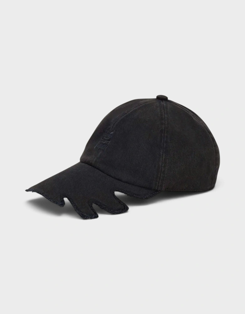 AVAVAV Raw Edge Distressed Cap Black