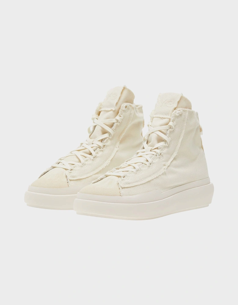 Adidas x Y-3 Nizza Hi Trainers Off-White