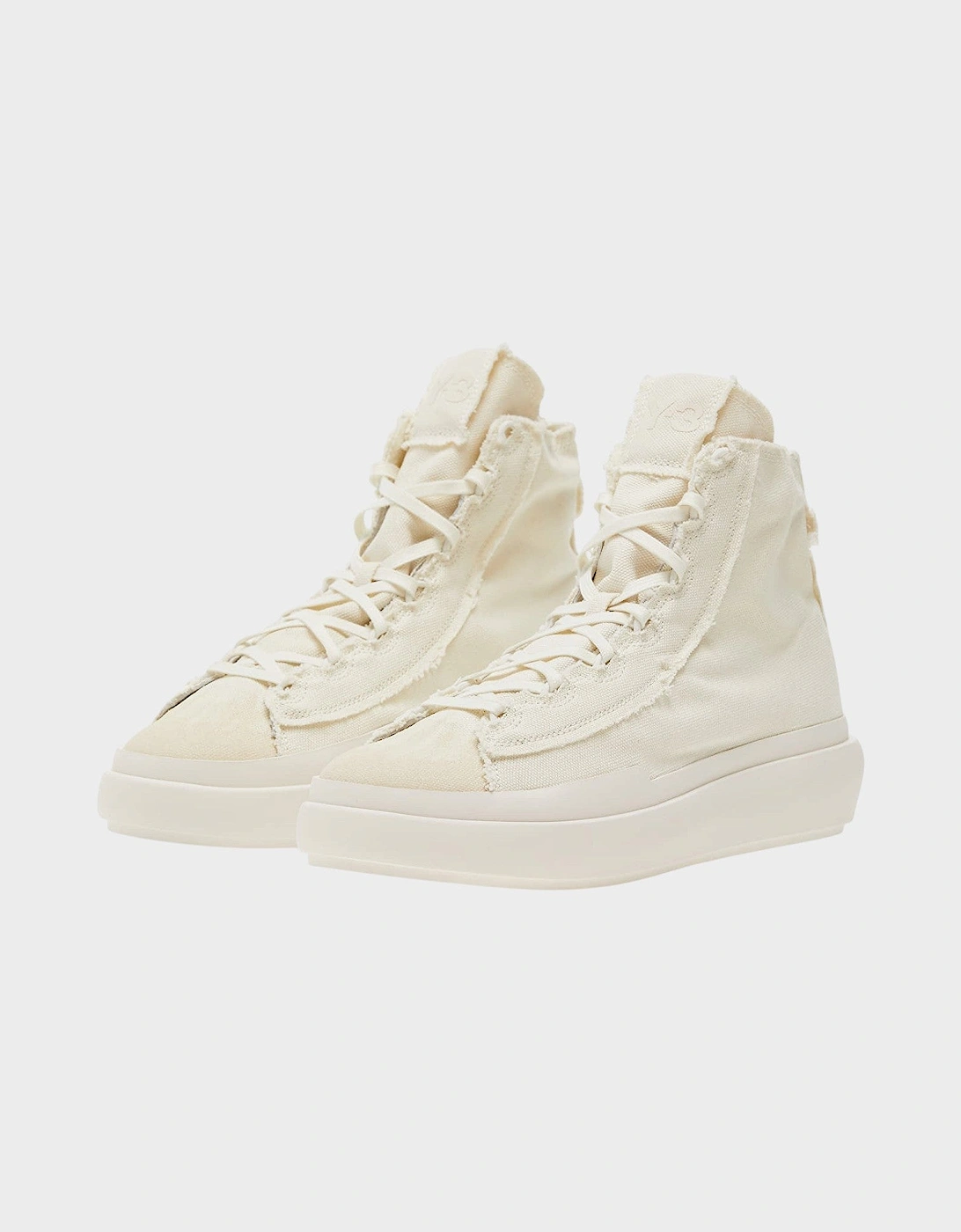 Adidas x Y-3 Nizza Hi Trainers Off-White