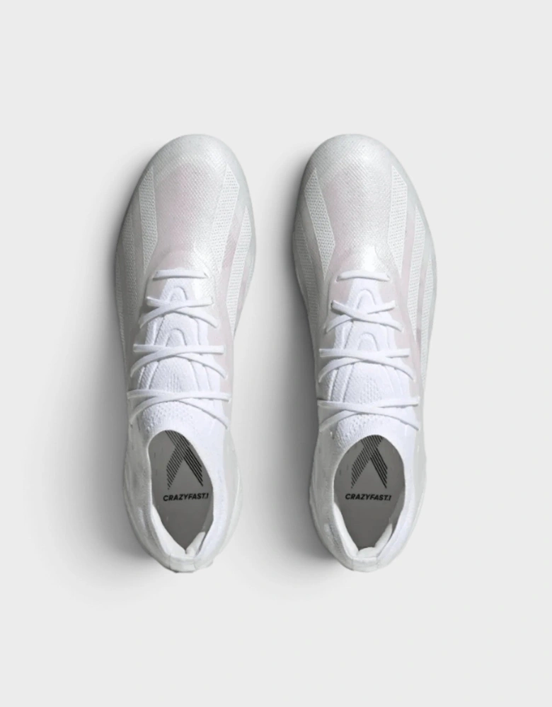 X Crazyfast.1 FG Football Boots White