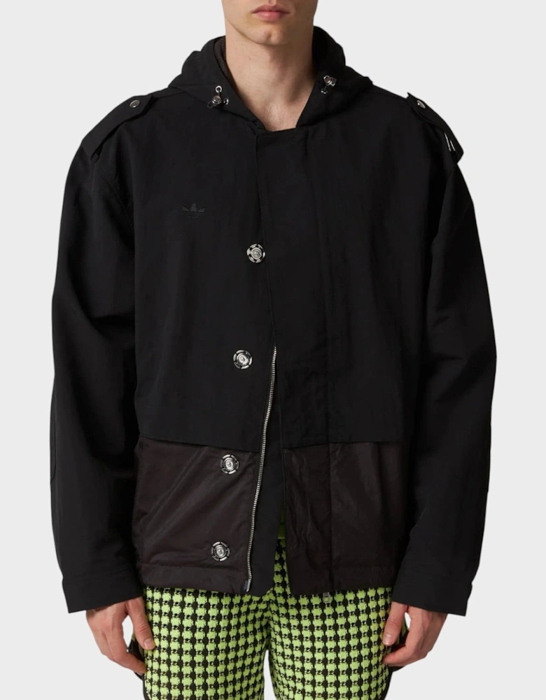 Wales Bonner Nylon Jacket Black