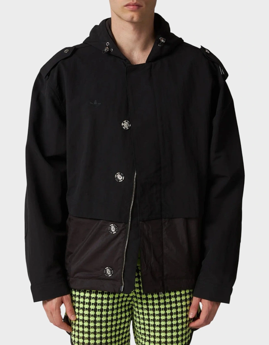 Wales Bonner Nylon Jacket Black