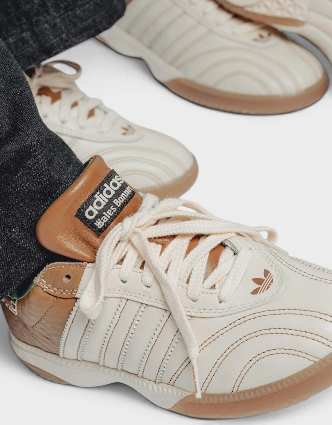 Wales Bonner Millennium Trainers Beige