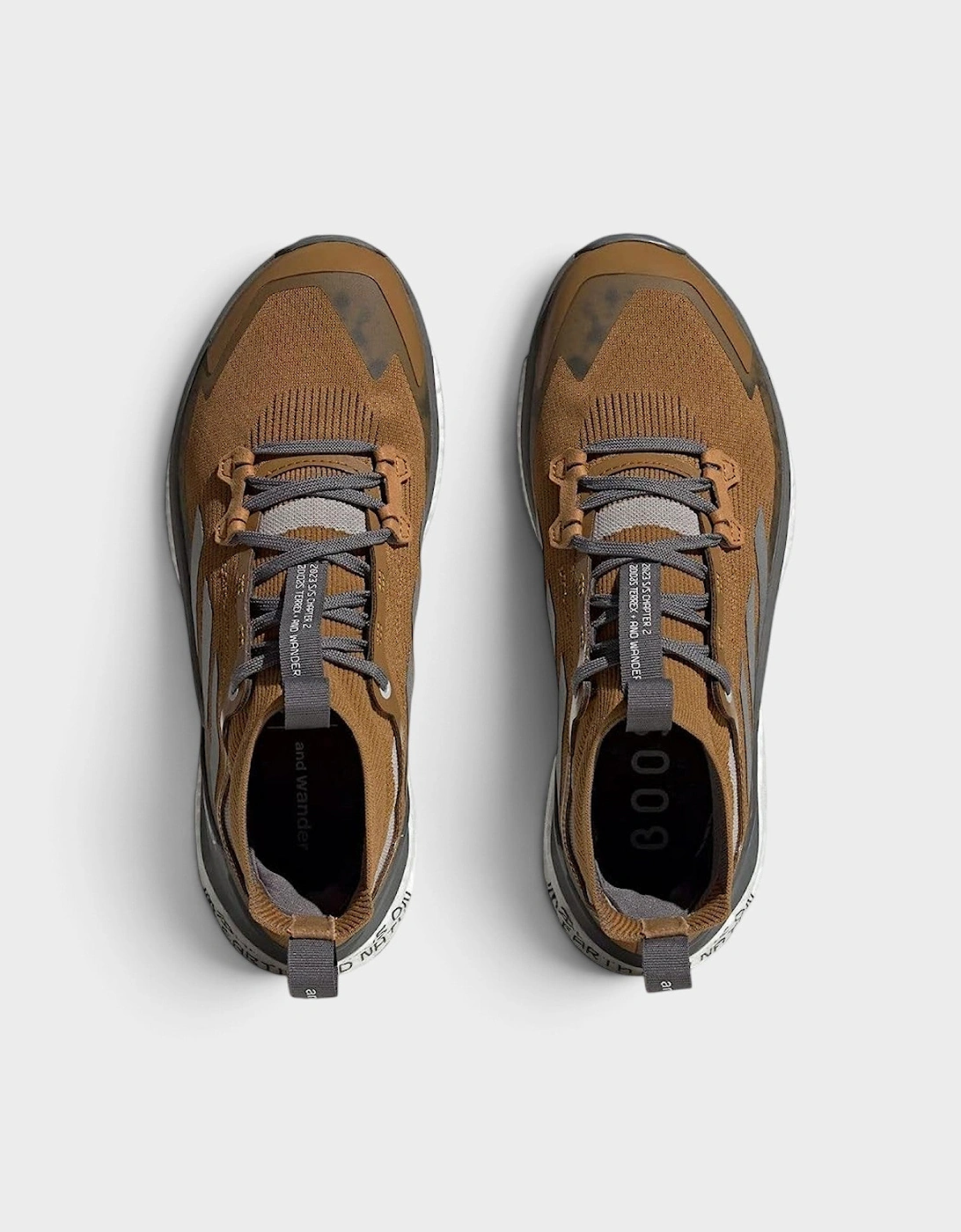 And Wander Terrex Free Hiker 2 Bronze Strata Matte Silver Grey Four