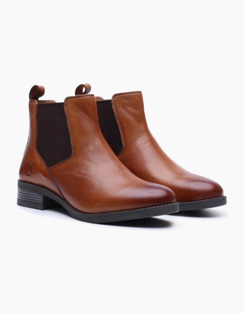 Hush Puppies Peyton Ankle Boot Womens Ankle Boots Tan