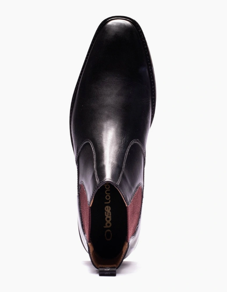 Base London KENSINGTON CHELSEA BOOT Mens Chelsea Boots Black