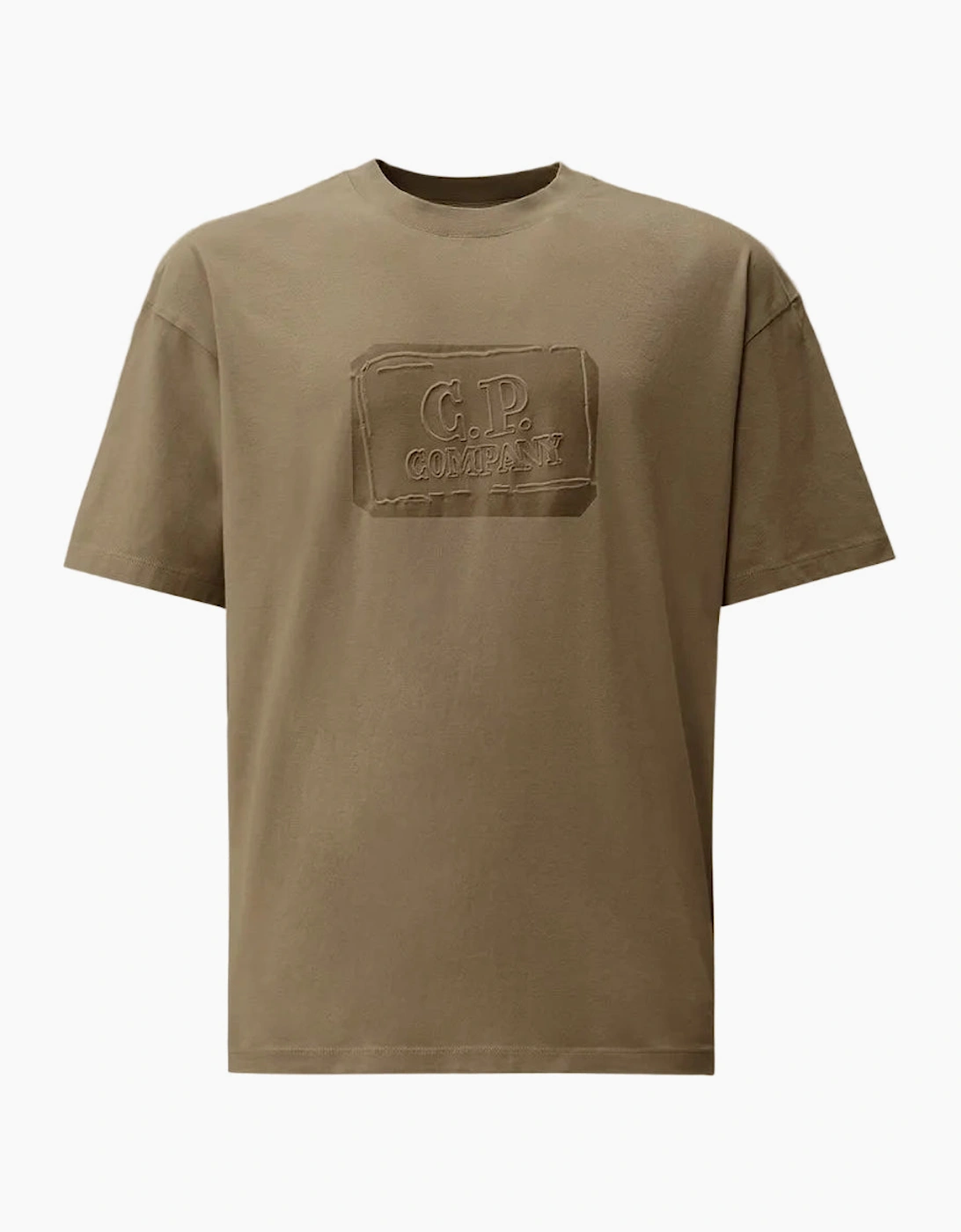 Embossed Logo Jersey T-Shirt
