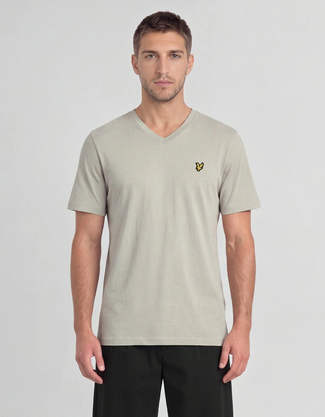 Cotton V-Neck T-Shirt