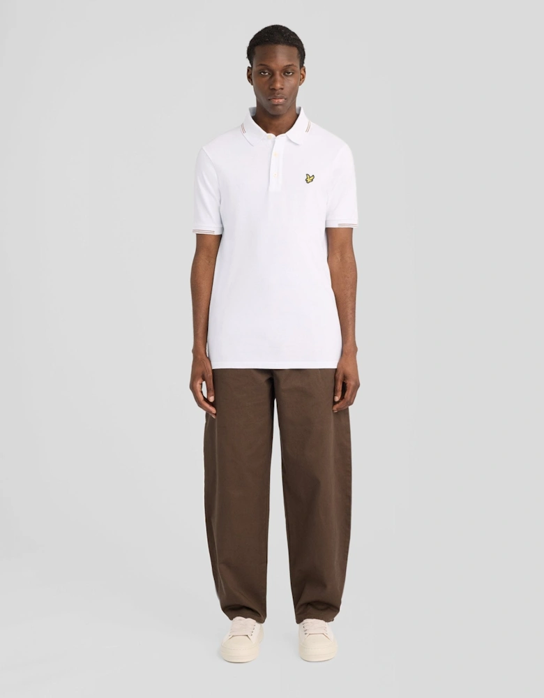 Fine Cotton Tipped Polo Shirt