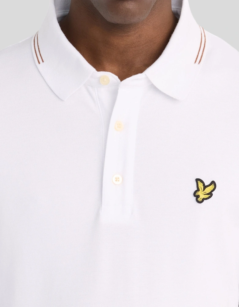 Fine Cotton Tipped Polo Shirt