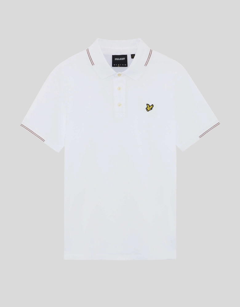 Fine Cotton Tipped Polo Shirt