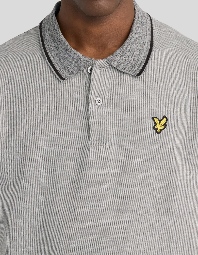Static Marl Collar Polo Shirt