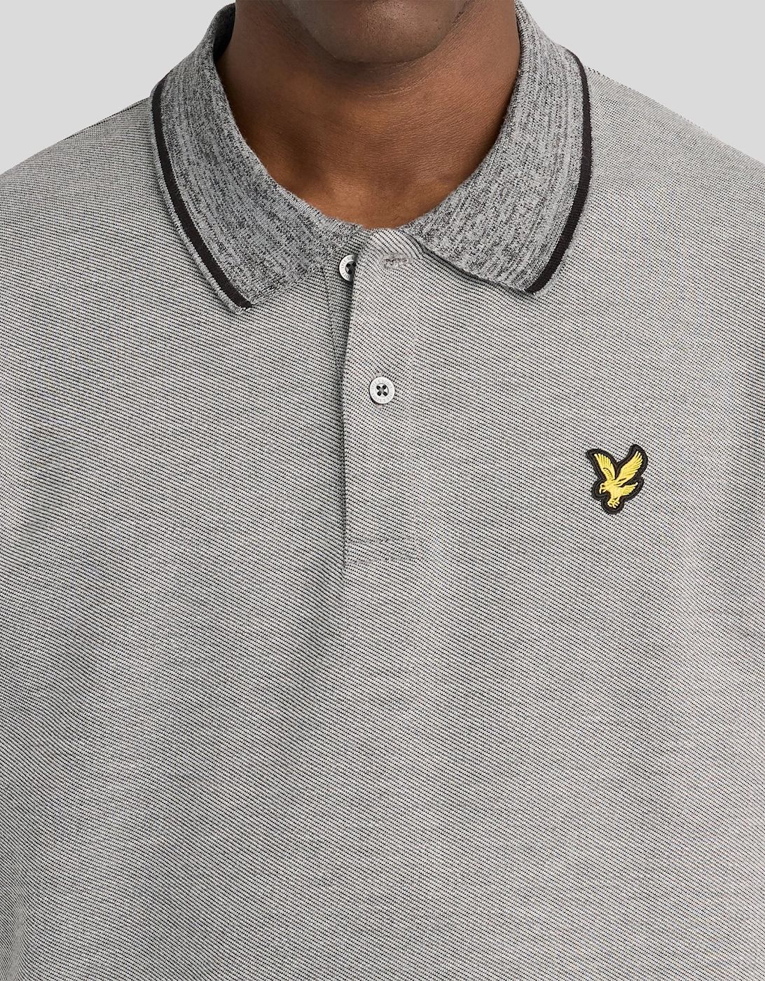Static Marl Collar Polo Shirt