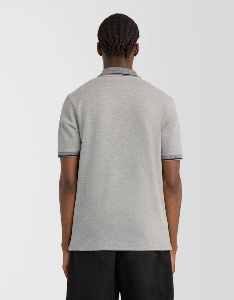 Static Marl Collar Polo Shirt