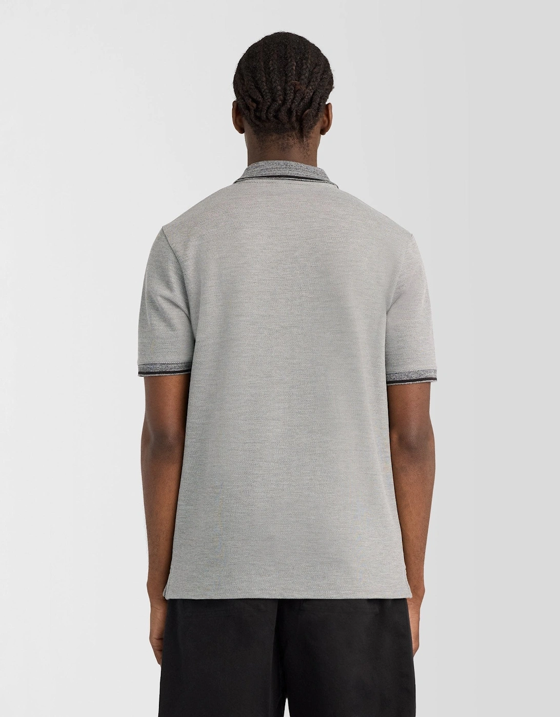 Static Marl Collar Polo Shirt