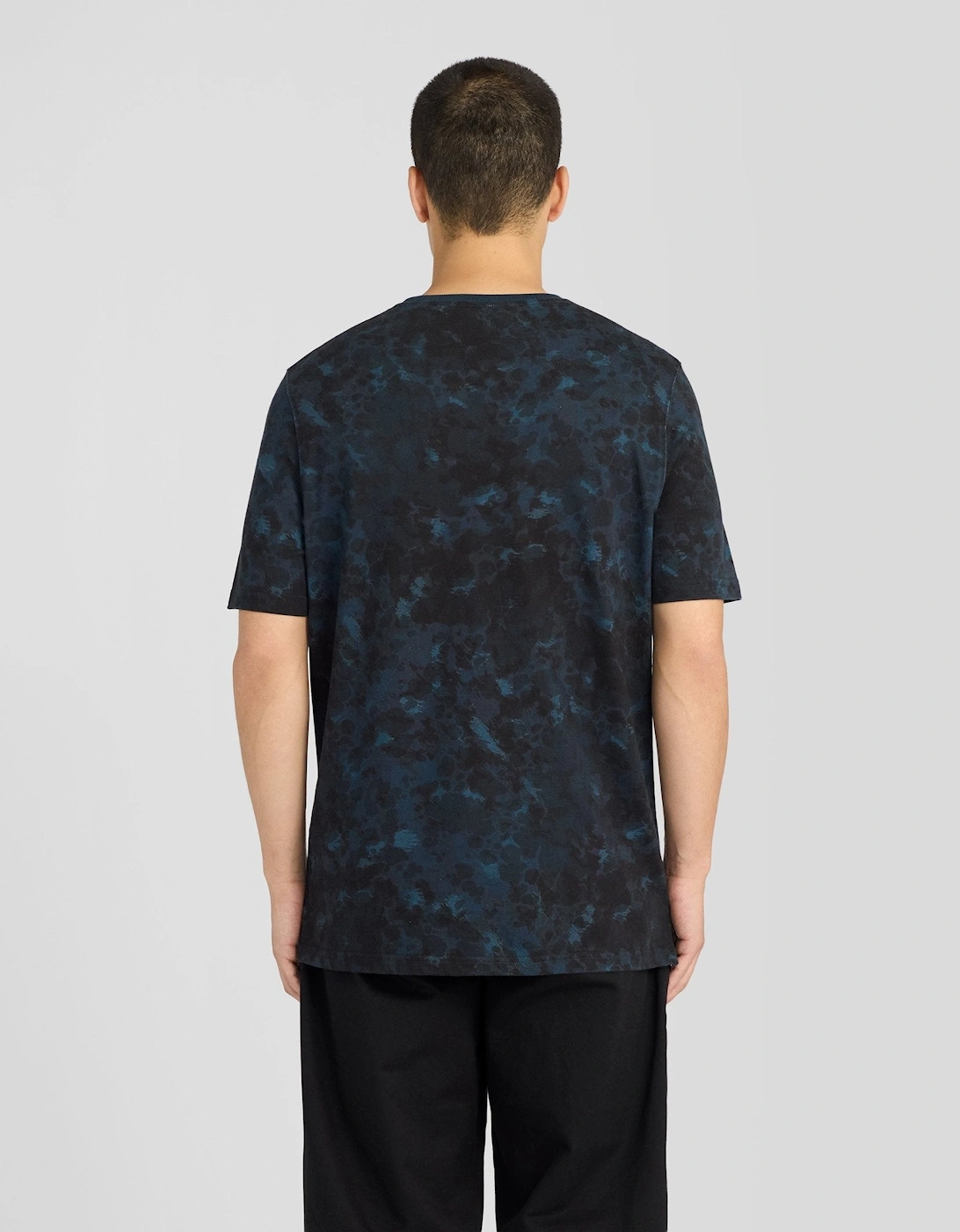 Digital Animal Print Script T-Shirt