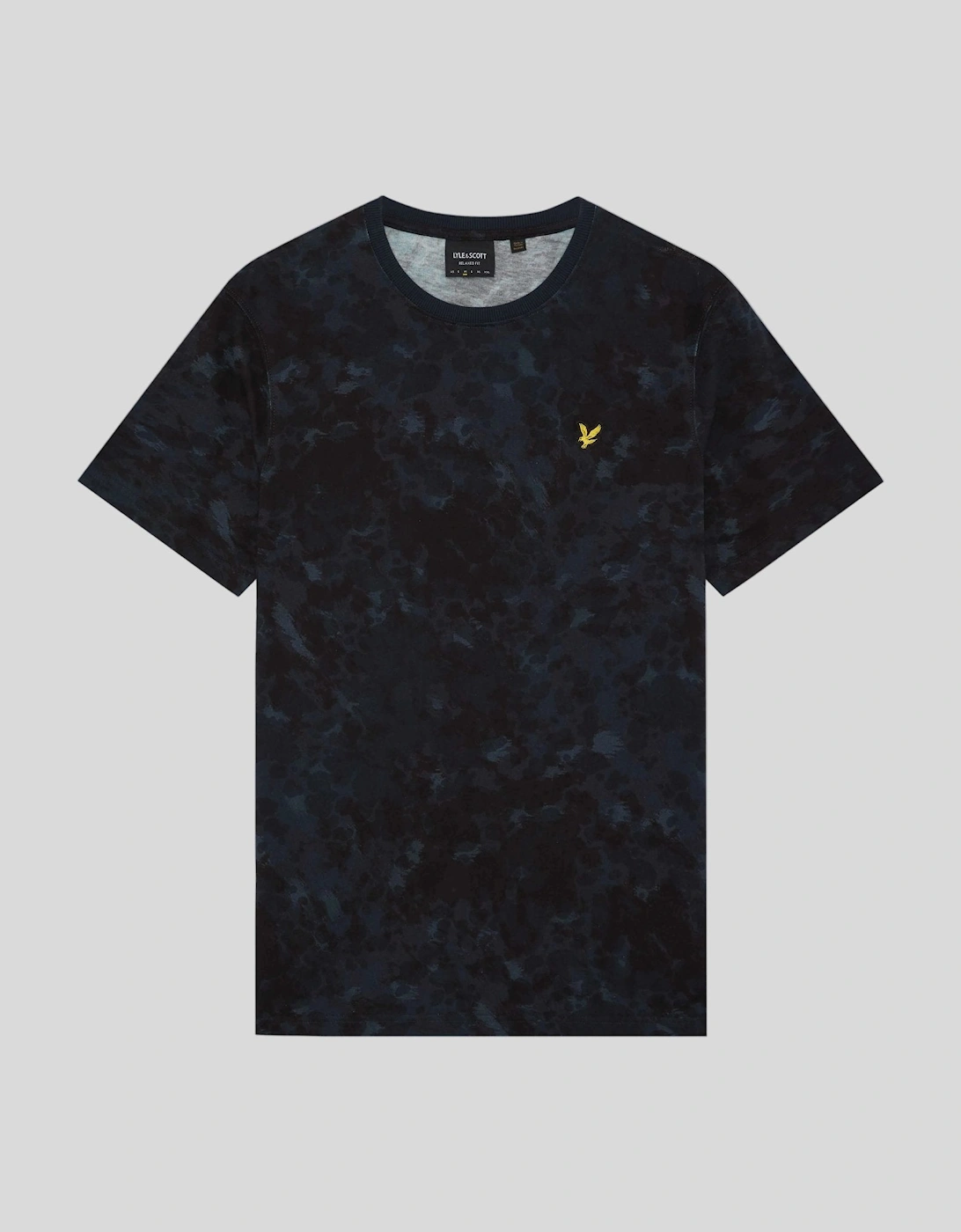Digital Animal Print Script T-Shirt