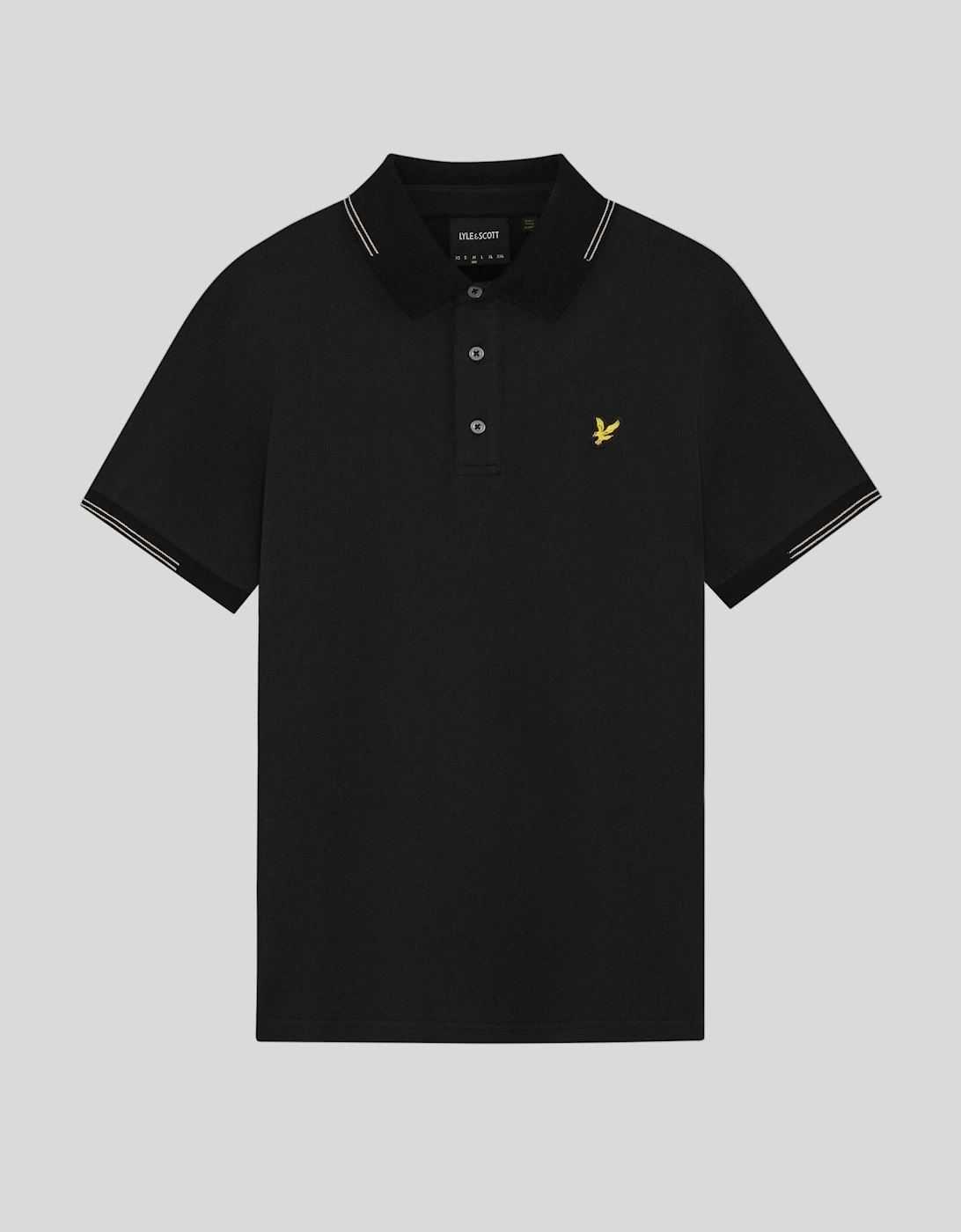 Fine Cotton Tipped Polo Shirt