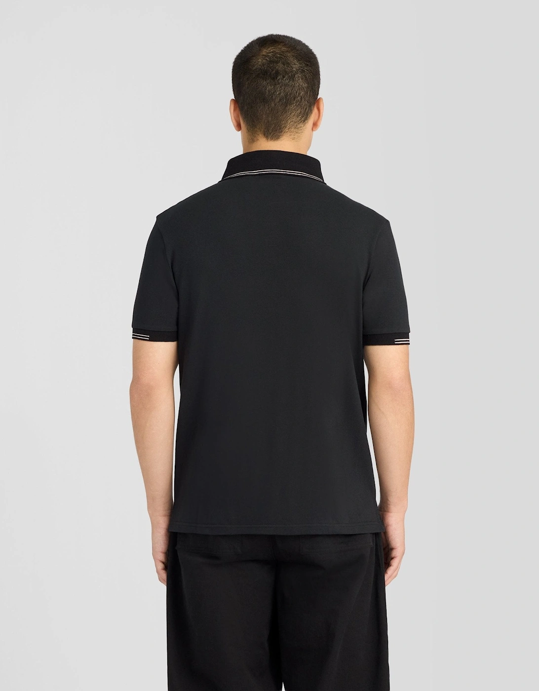 Fine Cotton Tipped Polo Shirt