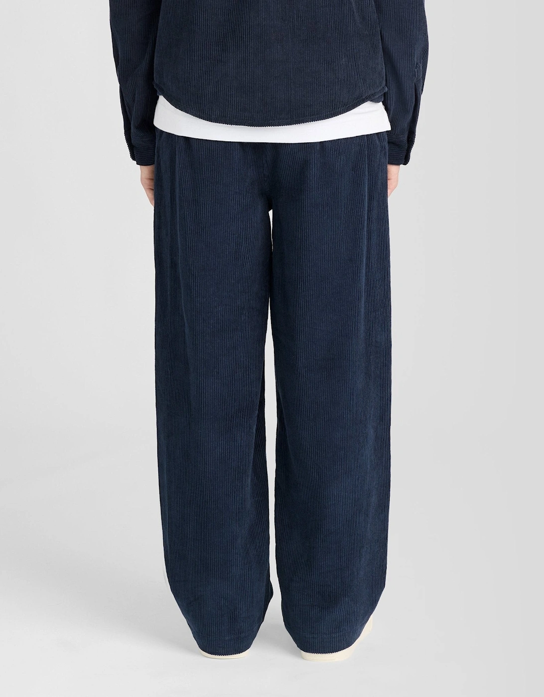 Straight Leg Corduroy Trousers