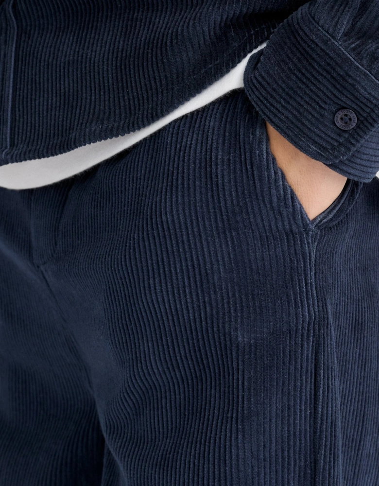 Straight Leg Corduroy Trousers