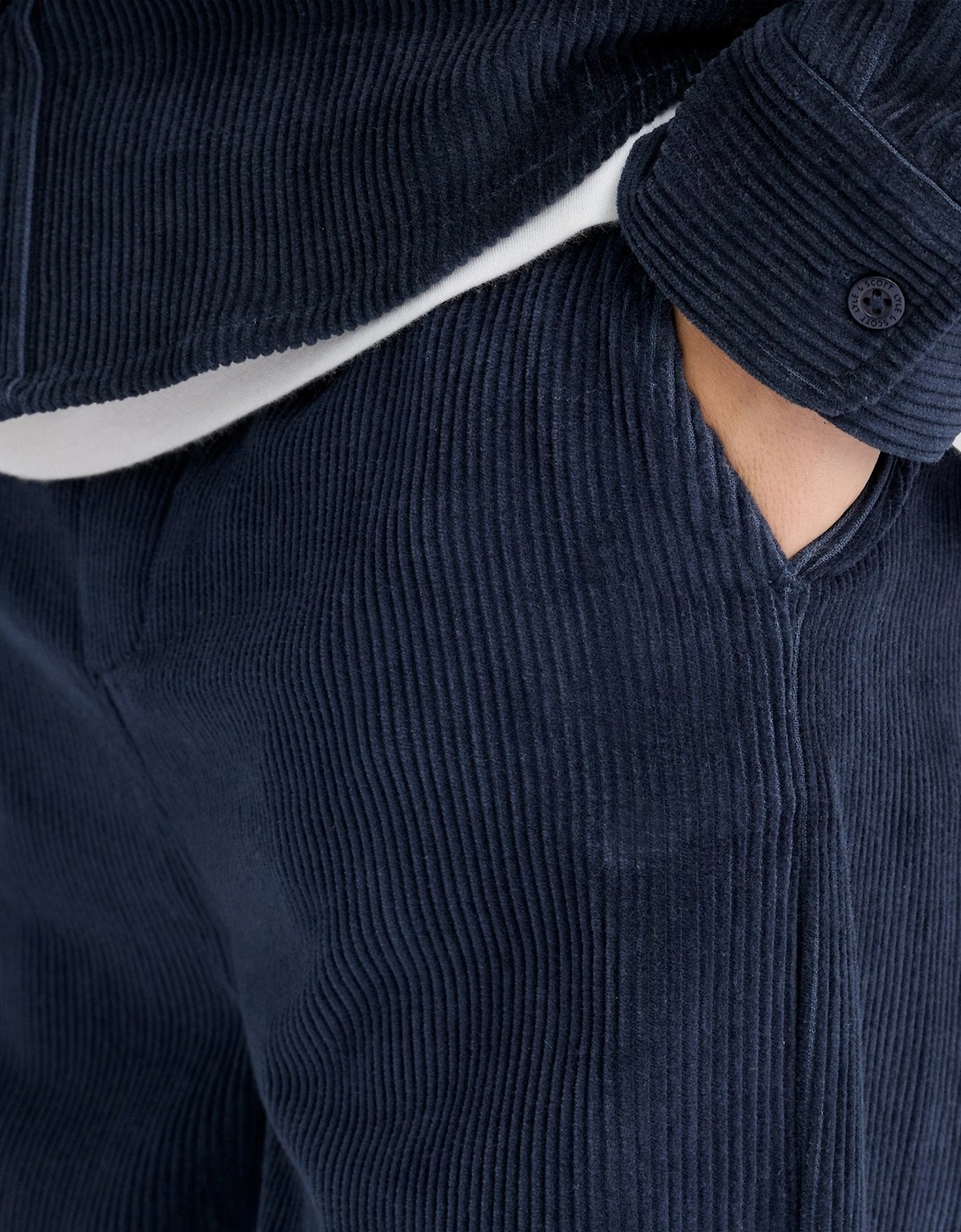Straight Leg Corduroy Trousers