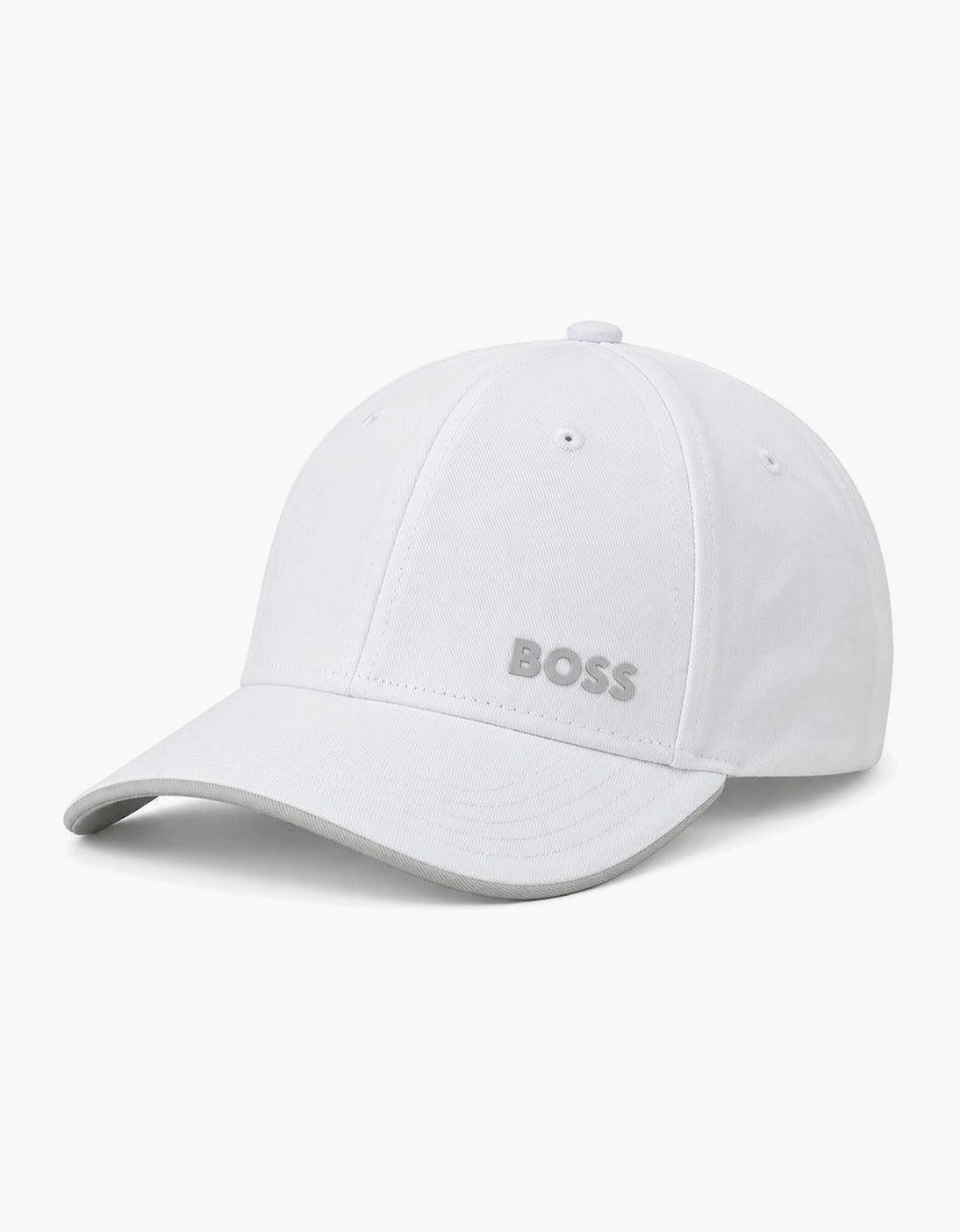BOSS Bold Cotton Twill Cap White