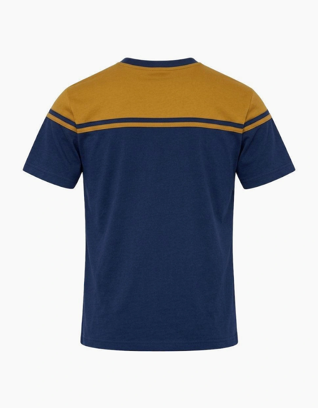 Sergio Tacchini New Young Line T-Shirt Golden Brown/Maritime Blue