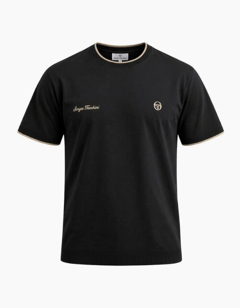 Sergio Tacchini Conte T-Shirt Black