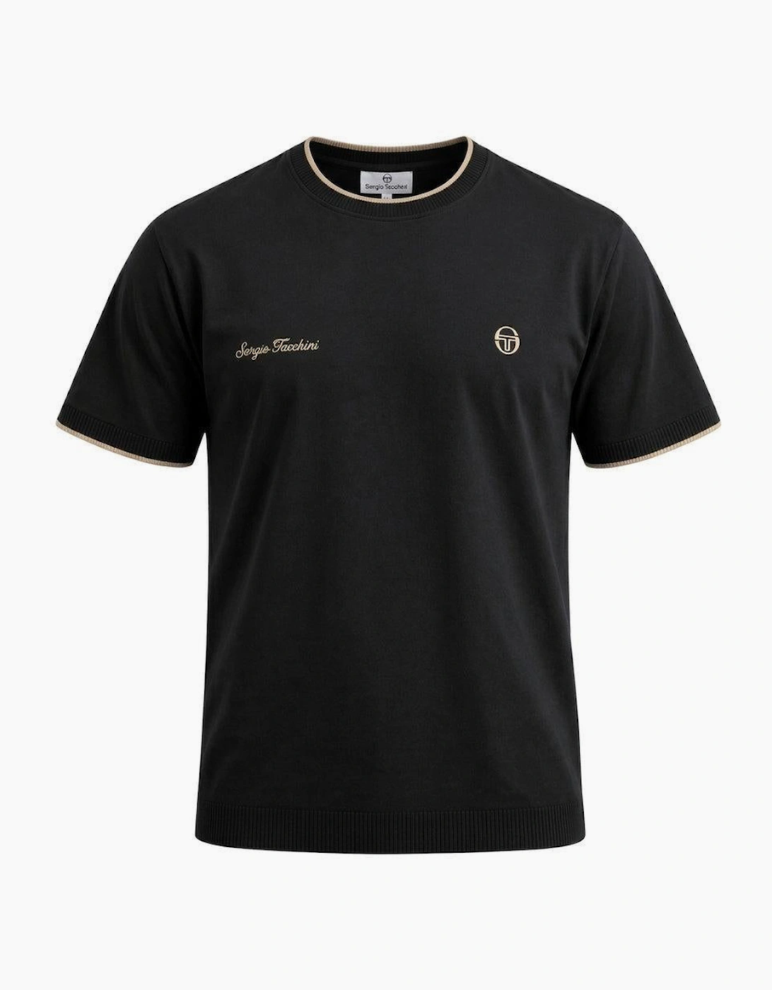 Sergio Tacchini Conte T-Shirt Black
