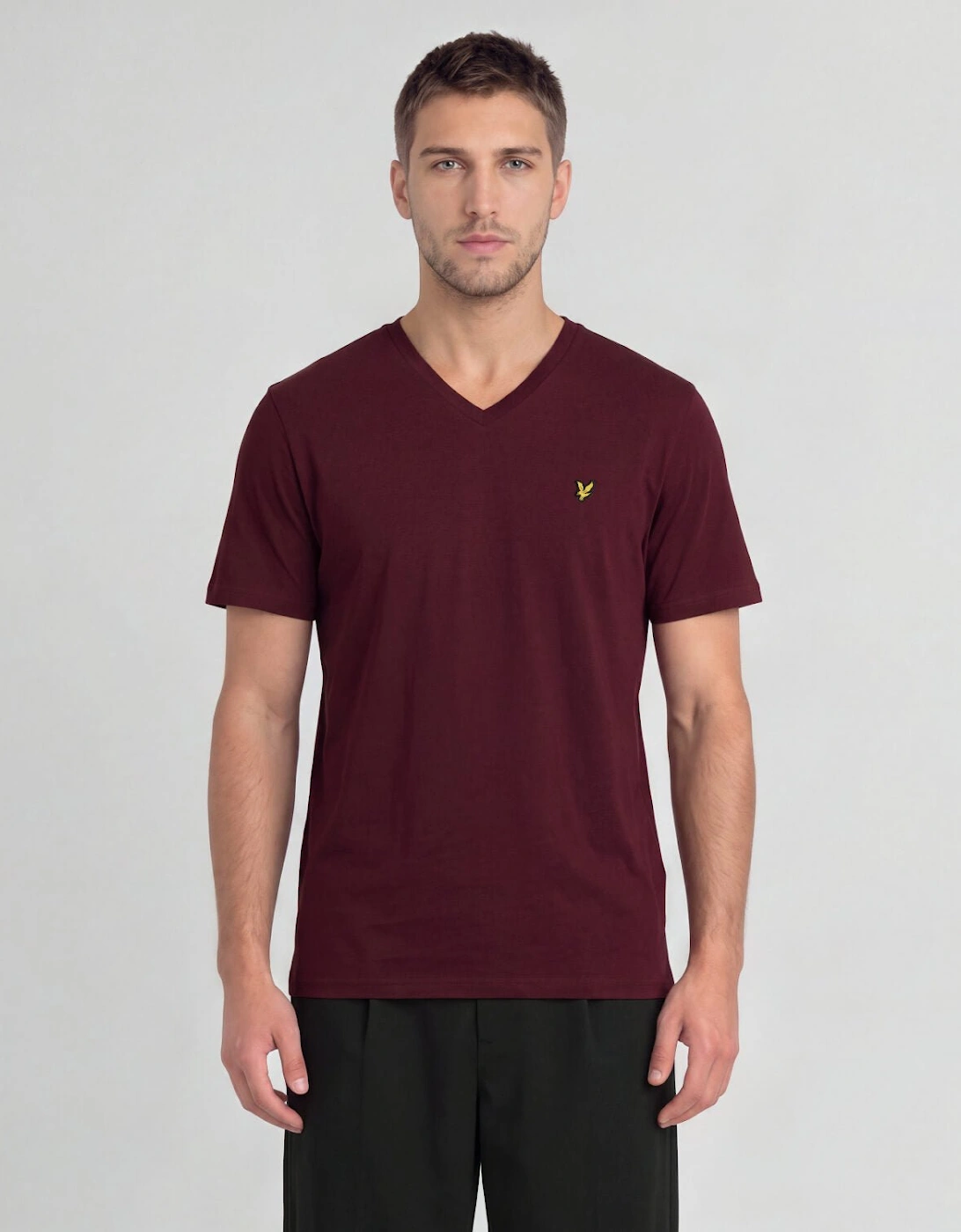 Cotton V-Neck T-Shirt