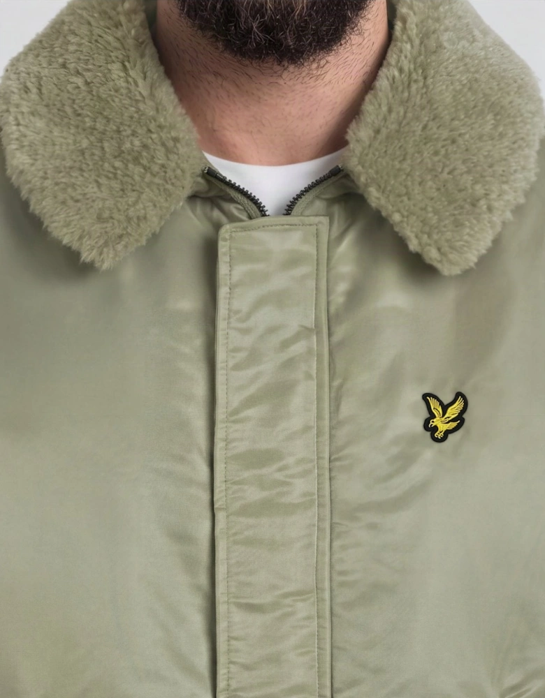 Hooded Aviator Jacket