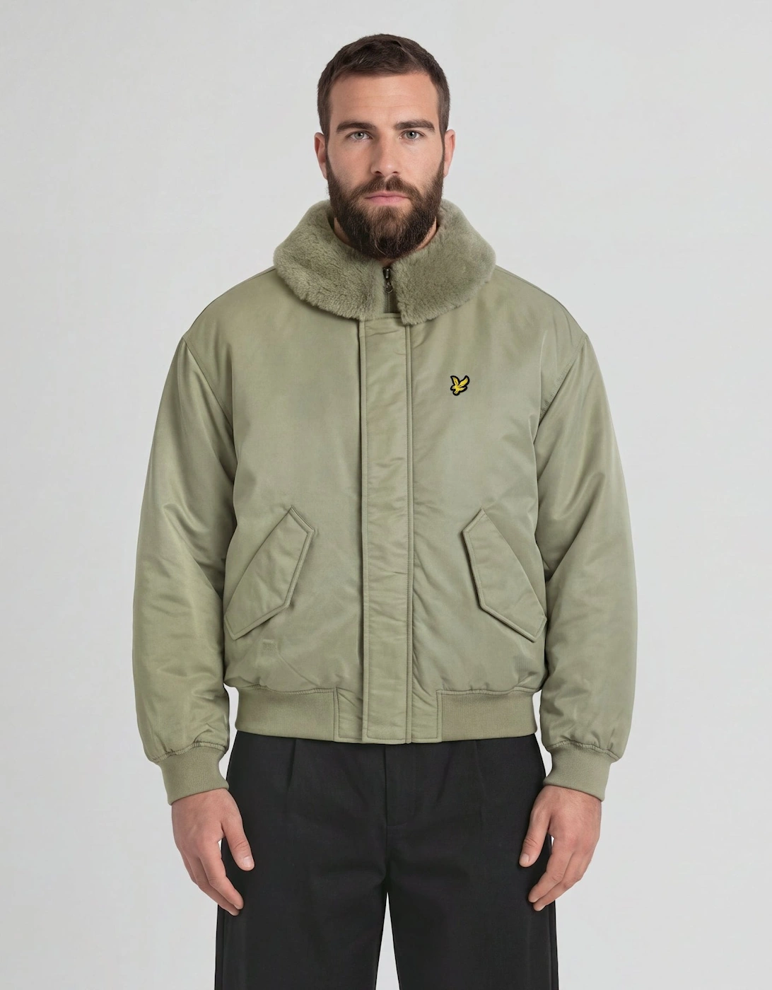 Hooded Aviator Jacket