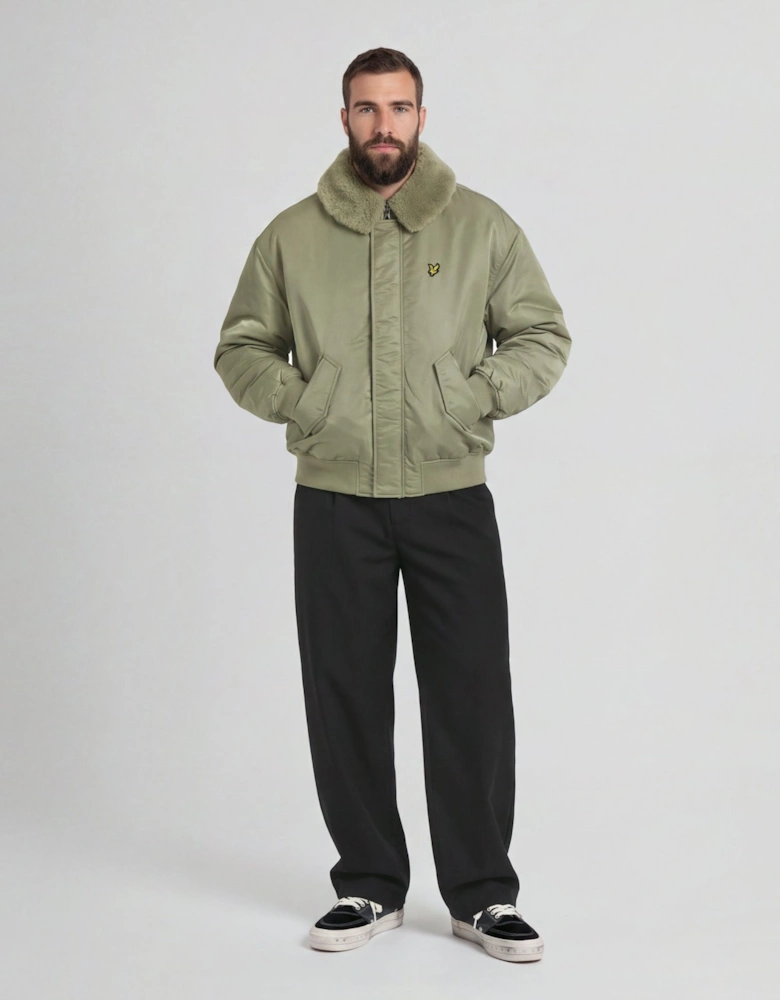 Hooded Aviator Jacket