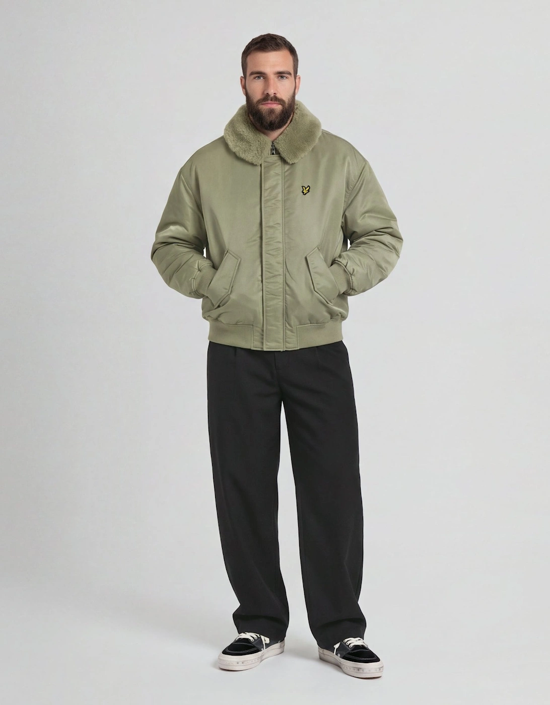 Hooded Aviator Jacket