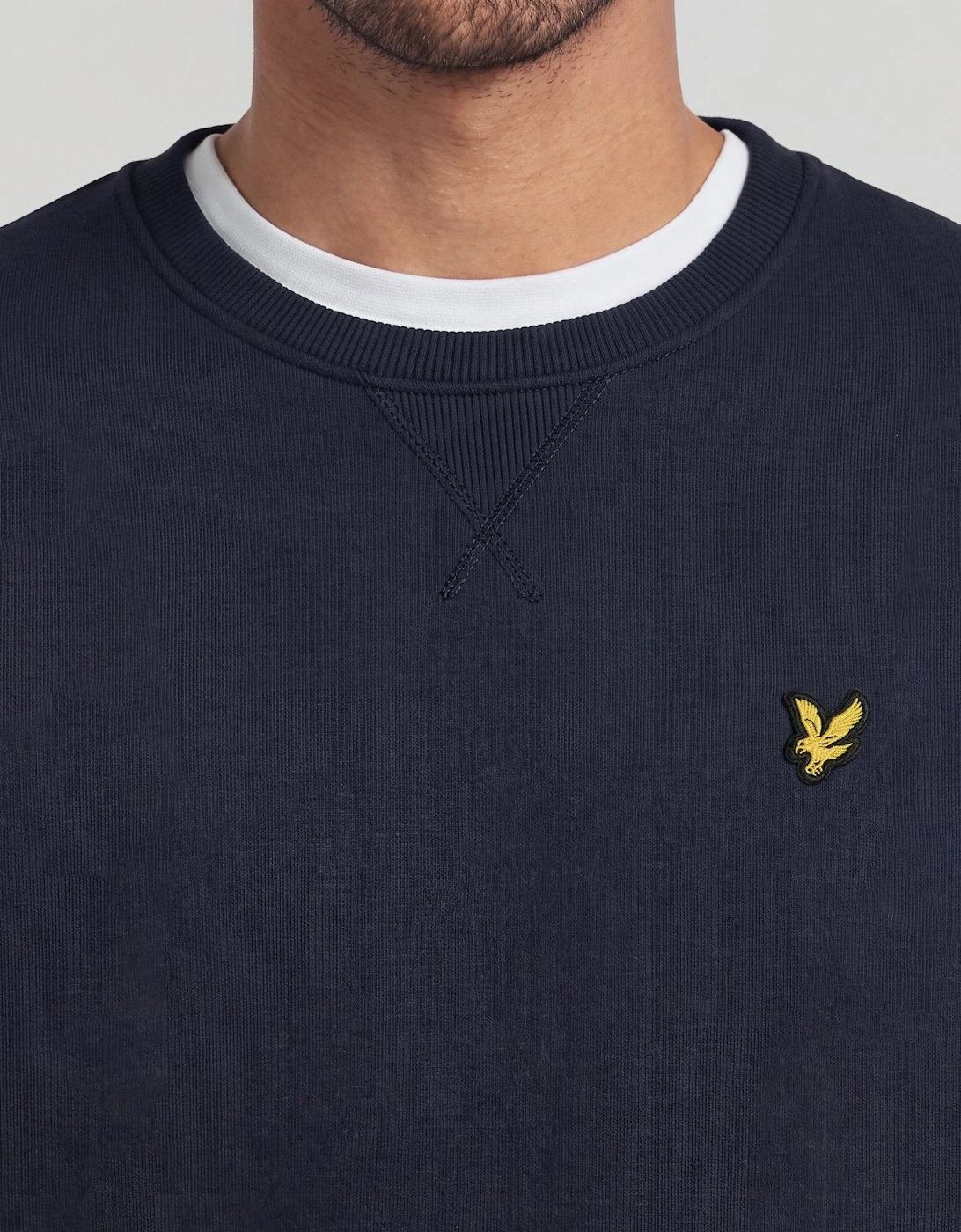 Cotton Crew Neck Sweatshirt