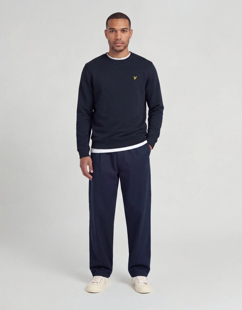 Cotton Crew Neck Sweatshirt