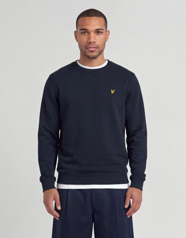 Cotton Crew Neck Sweatshirt