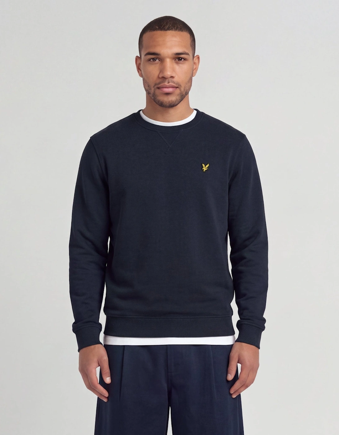 Cotton Crew Neck Sweatshirt