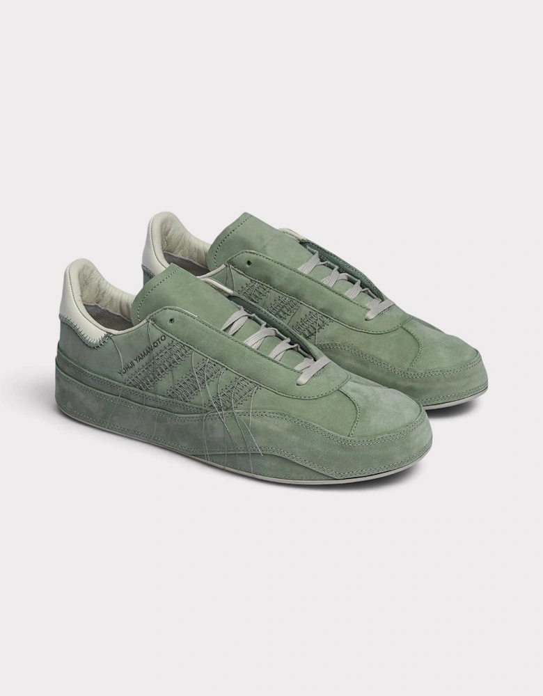Adidas x Y-3 Gazelle Silver Green Off White