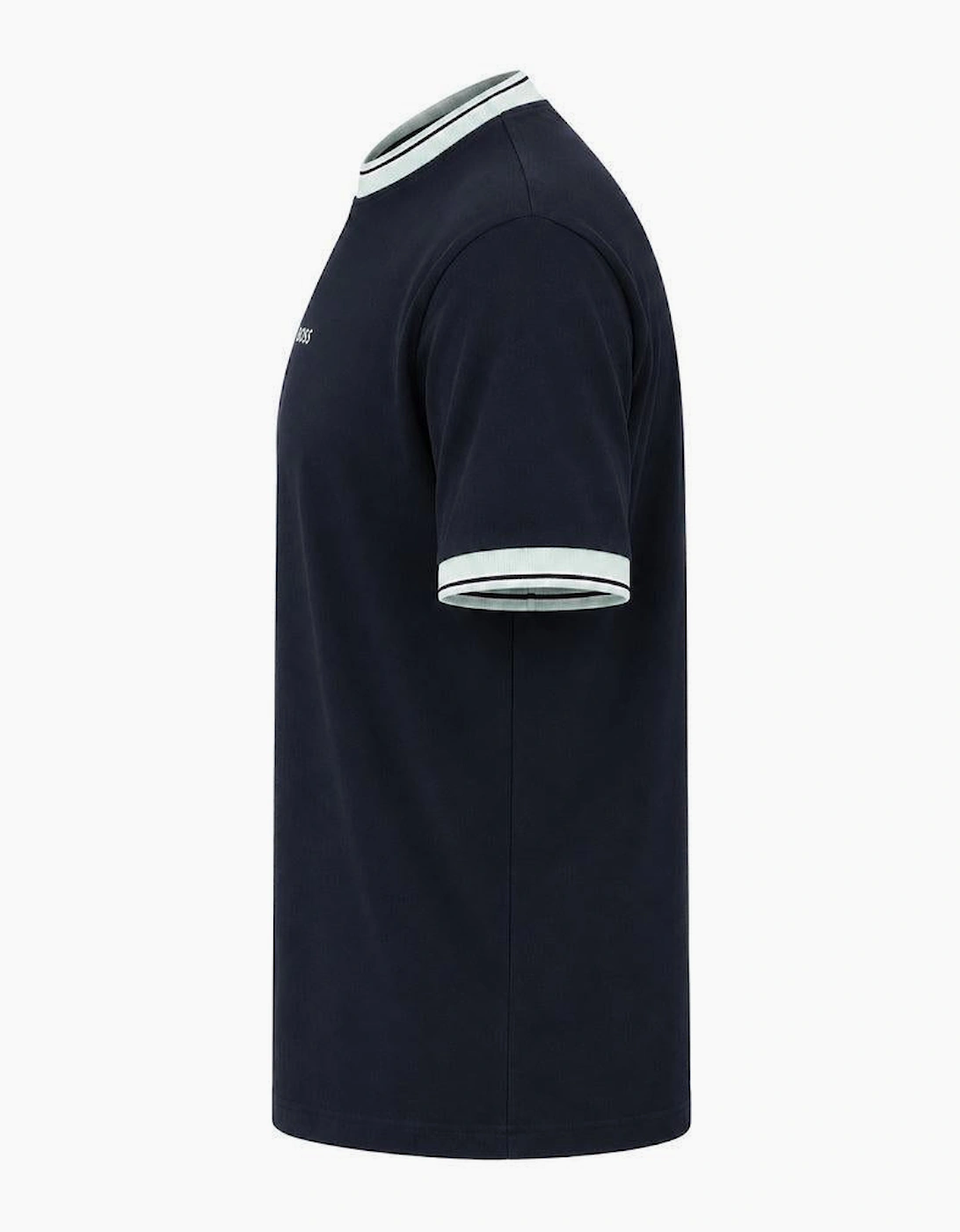 BOSS Te Blocks Tipped T-Shirt Dark Navy